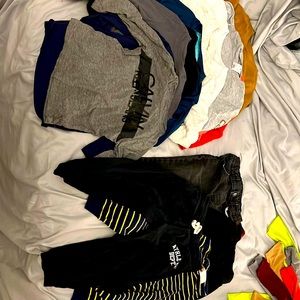 3t 11-long sleeve T-shirt’s and thermals 5-pants jeans and sweats new or like nw